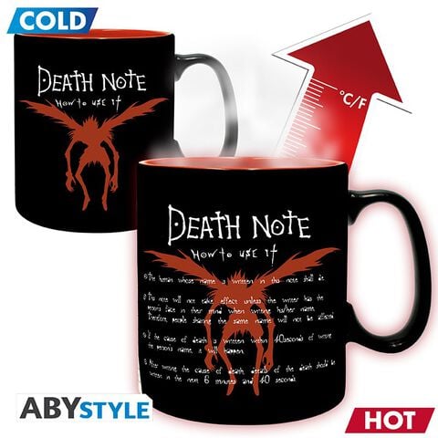 Mug Heat Change - Death Note - Kira